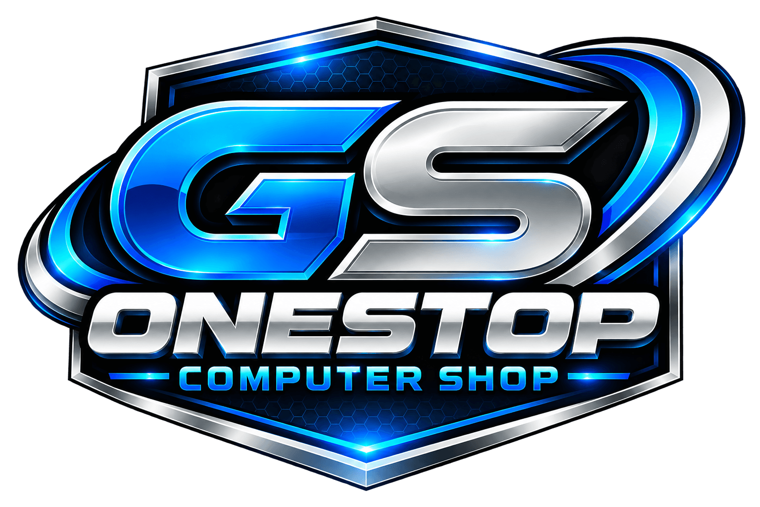 GS ONESTOP COMPUTER SHOP logo